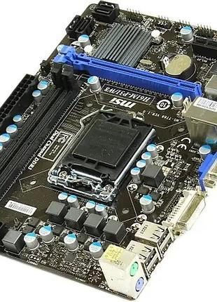 Материнська плата msi h61m-p31/w8 (ms-7788 ver: 1.0) intel h61, matx, s1155 бв