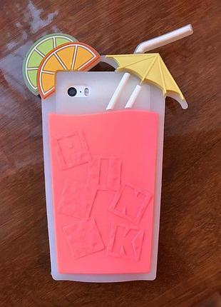 В наличии!!! силиконовый чехол для iphone 5/5s
