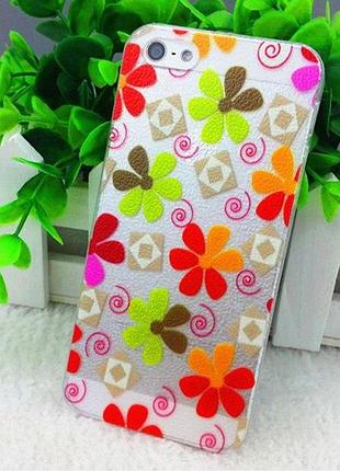 В наличии!!! красочный чехол для iphone 5/5s