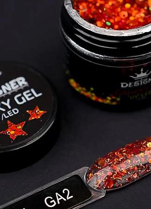 Galaxy gel designer professional no2 — гель для дизайна ногтей 10 мл