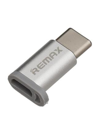 Переходник remax micro usb to type c ra-usb1