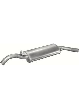 Глушитель задн. часть vw golf 2 84-89г 1.8i