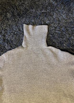 Чоловічий гольф h&m сірий 5
