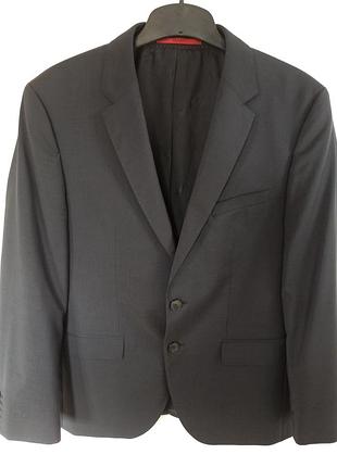 Чоловічий піджак hugo (hugo boss) — 100% virgin wool @12