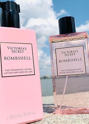 Подарочный набор victoria's secret bombshell лосьон 250 мл + спрей 250 парфюм bombshell 
мост bombshell лосьон bombshell