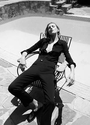Новые брюки из вискозы zara