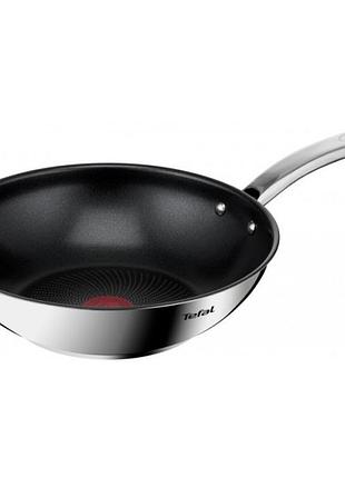 Сковорода вок tefal b8171944 intuition 28 см