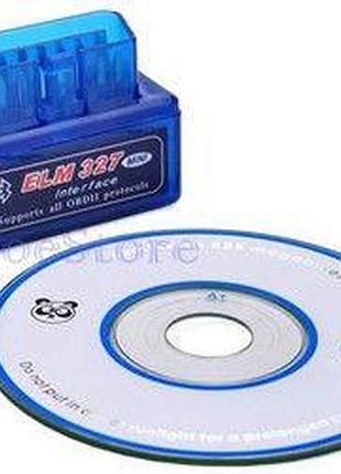 Автомобильный сканер elm 327, bluetooth диагностика v2.1, obd2