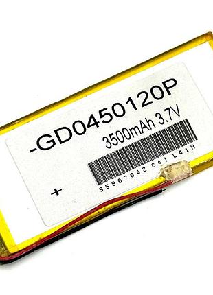 Акумулятор універсальний 120х50х4 мм 3.7v 3500mah (gd0450120p)
