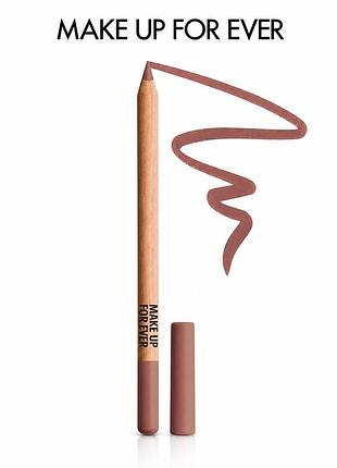 Олівець для губ make up for ever  artist color pencil long-lasting lip liner 600 anywhere caffeine