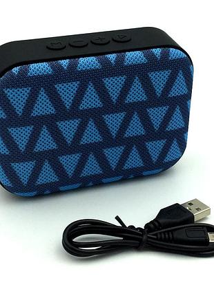 Колонка bluetooth t3 blue_dark blue