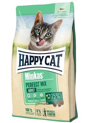 Сухой корм для кошек happy cat minkas mix 1.5 кг