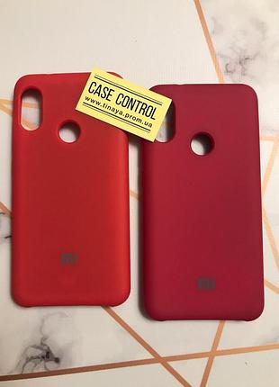 Оригинальный силиконовый чехол для xiaomi redmi 6 pro / a2 lite