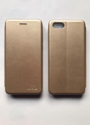 Чехол-книжка на huawei y5 2018 gold
