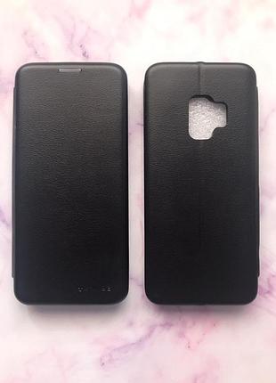 Чехол-книжка на samsung galaxy s9 чёрный