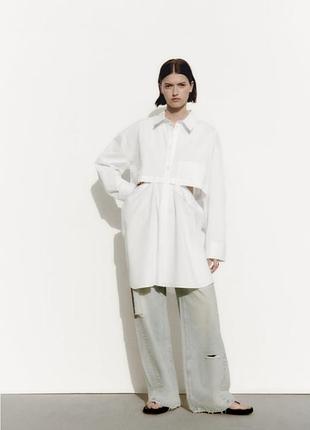 Новое интересное платье рубашка zara