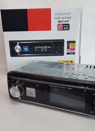 Автомагнітола cdx-gt 302 (usb/fm/aux/bluetooth/1 din) у стилі sony