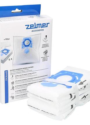 Набір мішків (4 шт.) safbag zvca100b для пилососа zelmer (49.4000) 12006466