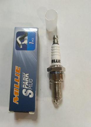 Свічка запалювання 4т millie spark plug d8tc (m12/1.25/19.0mm) (для 4 мотоциклів 125-600см3))