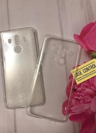 Прозорий силіконовий чохол для huawei mate 10 pro