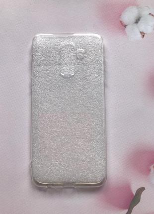Ультратонкий прозорий силіконовий чохол для samsung galaxy j8 (2018)