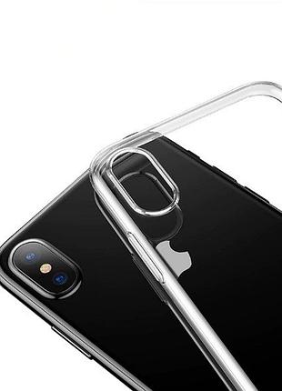 Силиконовый чехол baseus simplicity для iphone xs max