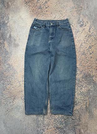 Широкі джинси mind error baggy fit розмір 32-34