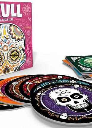 Настольная игра skull розовый (череп: новое издание) + правила на украинском