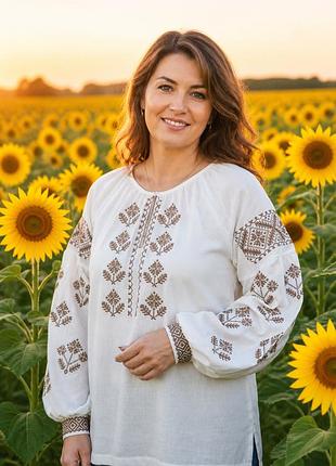 Современная женская вышиванка,s-4xl 4xl