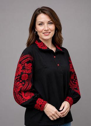 Вышиванка яркая женская,s-3xl 2xl