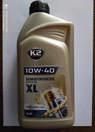 Масло 4т 10w-40 к2 semisynthetic (полусинтетика) (польша)