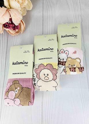 Колготы для девочки с рисунком турецкие тм katamino 2