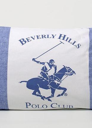 Наволочки beverly hills polo club - bhpc 030 blue 50*70 (2 шт)