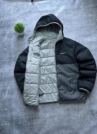 Чоловіча двухстороння куртка adidas quilt puffer jacket
