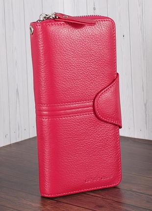 Кошелек de esse lc14621-gd147 малиновый