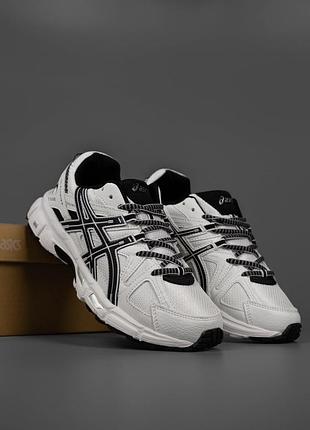 Женские кроссовки спортивныеasics gel-kahana 8 white black