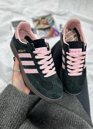 Р.37-41 кроссовки adidas special handball black pink артикул 0789