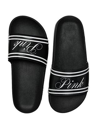 Шлепанцы victoria's secret pink тапочки victoria's secret pink слайды victoria’s secret pink