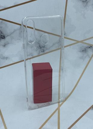 Ультратонкий прозрачный силиконовый чехол для samsung galaxy а20s