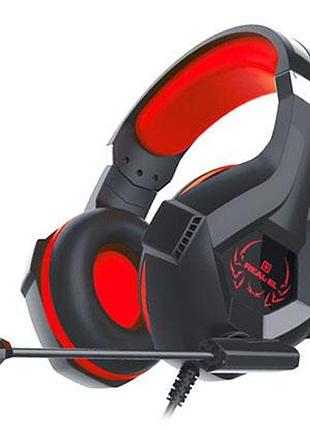 Наушники real-el gdx-7575 игровые с микрофоном 4pin + pc
