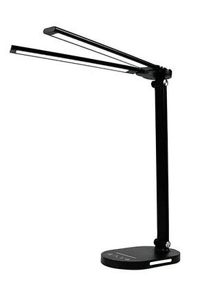 Лампа настольная led двойная раскладная 14вт, 5 режимов, jw-5508
