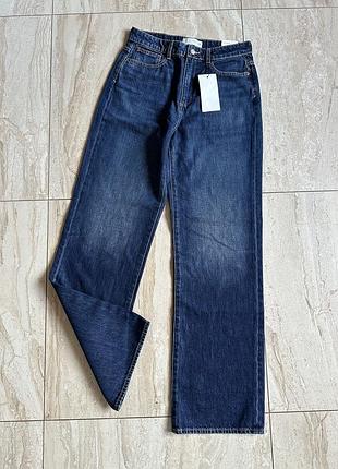 Прямі джинси zara жіночі джинси zara straight leg висодка посадка розмір 38; бренд zara.