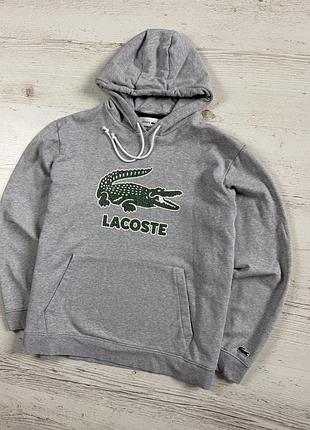 Худі lacoste оригінал big logo 2
