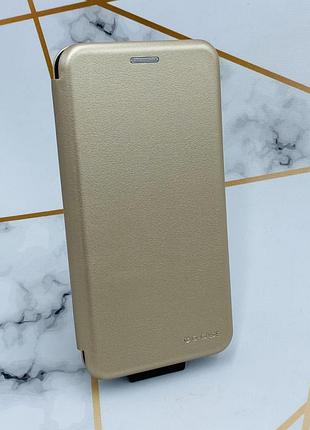 Чехол-книжка на xiaomi mi a3 cc9e золотой
