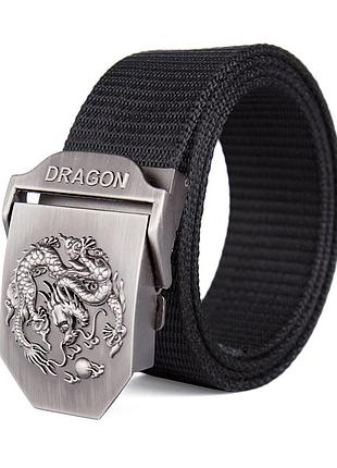 Ремінь чорний dragon