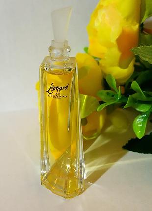 Leonard de leonard eau de toilette, 4 мл, оригінал, вінтаж