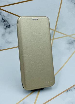 Чехол-книжка на samsung galaxy s8+ золотой