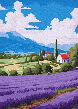 Картина по номерам - лавандовые просторы ©art_selena_ua