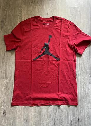 Футболка jordan nike. розмір l. m j jumpman ss crew.