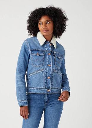 Куртка wrangler джинс утеплена